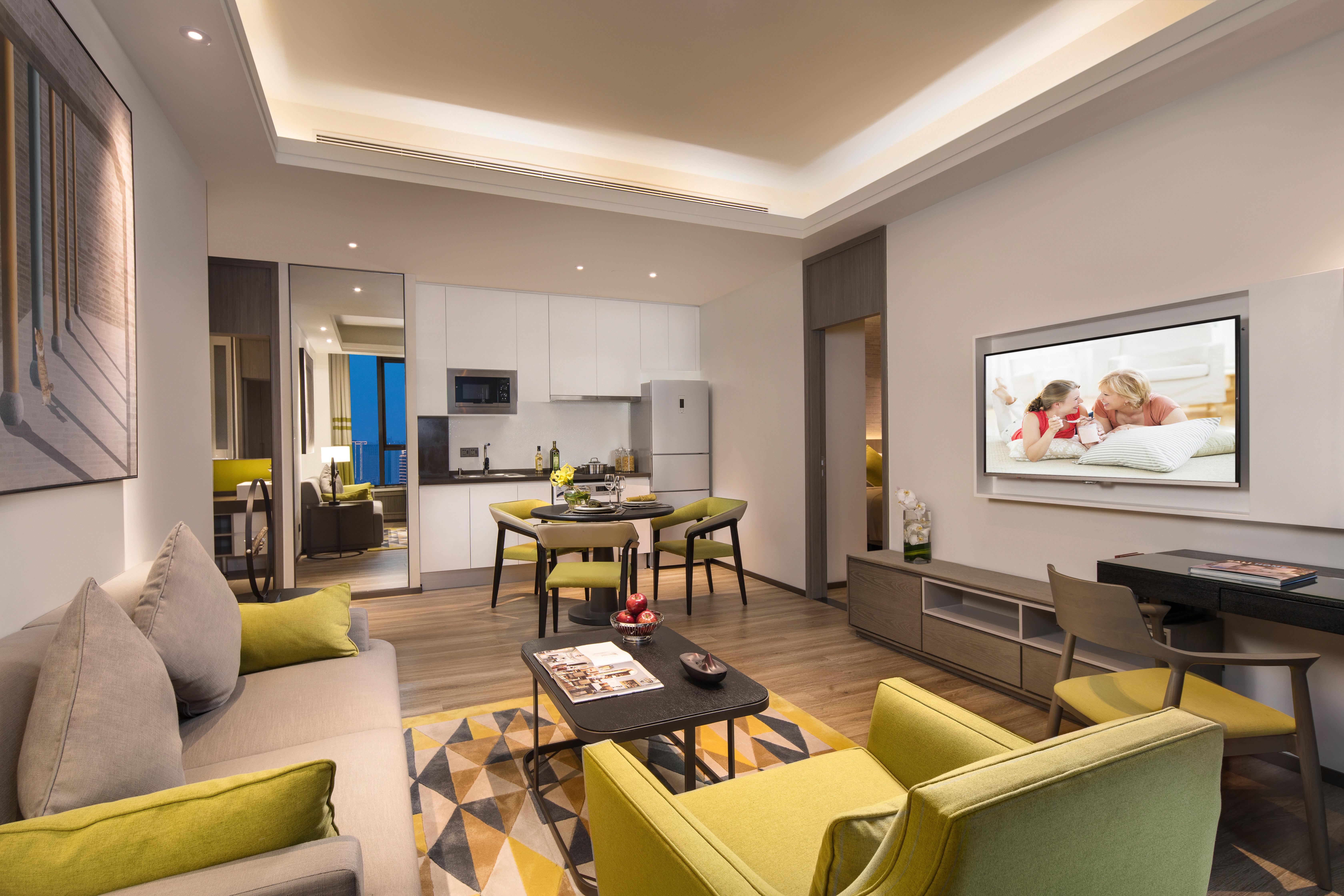 Citadines Gaoxin Xi'An Aparthotel Hszian Kültér fotó