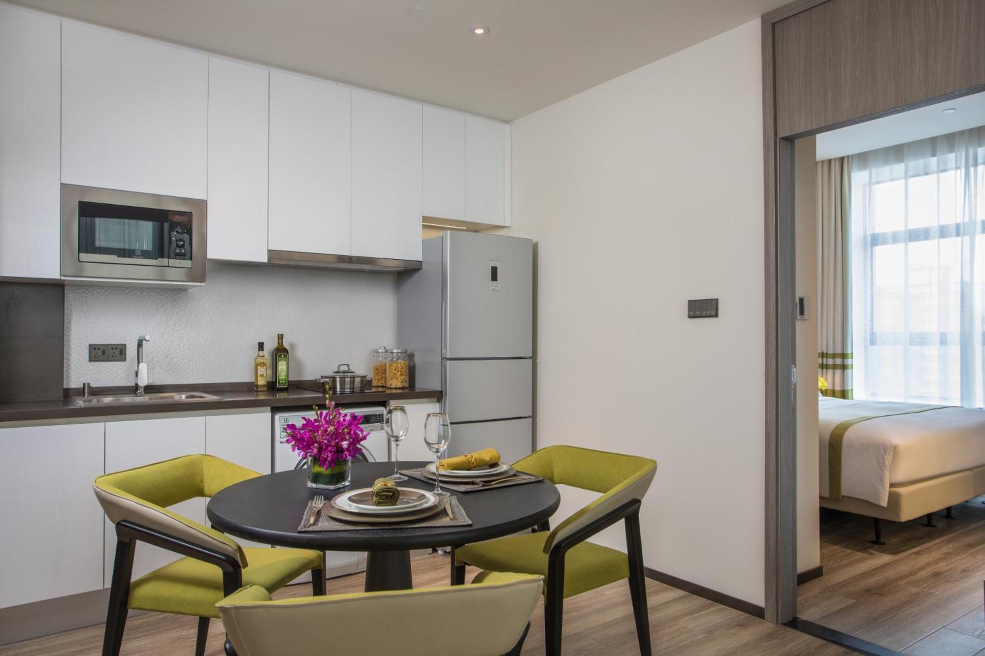 Citadines Gaoxin Xi'An Aparthotel Hszian Kültér fotó