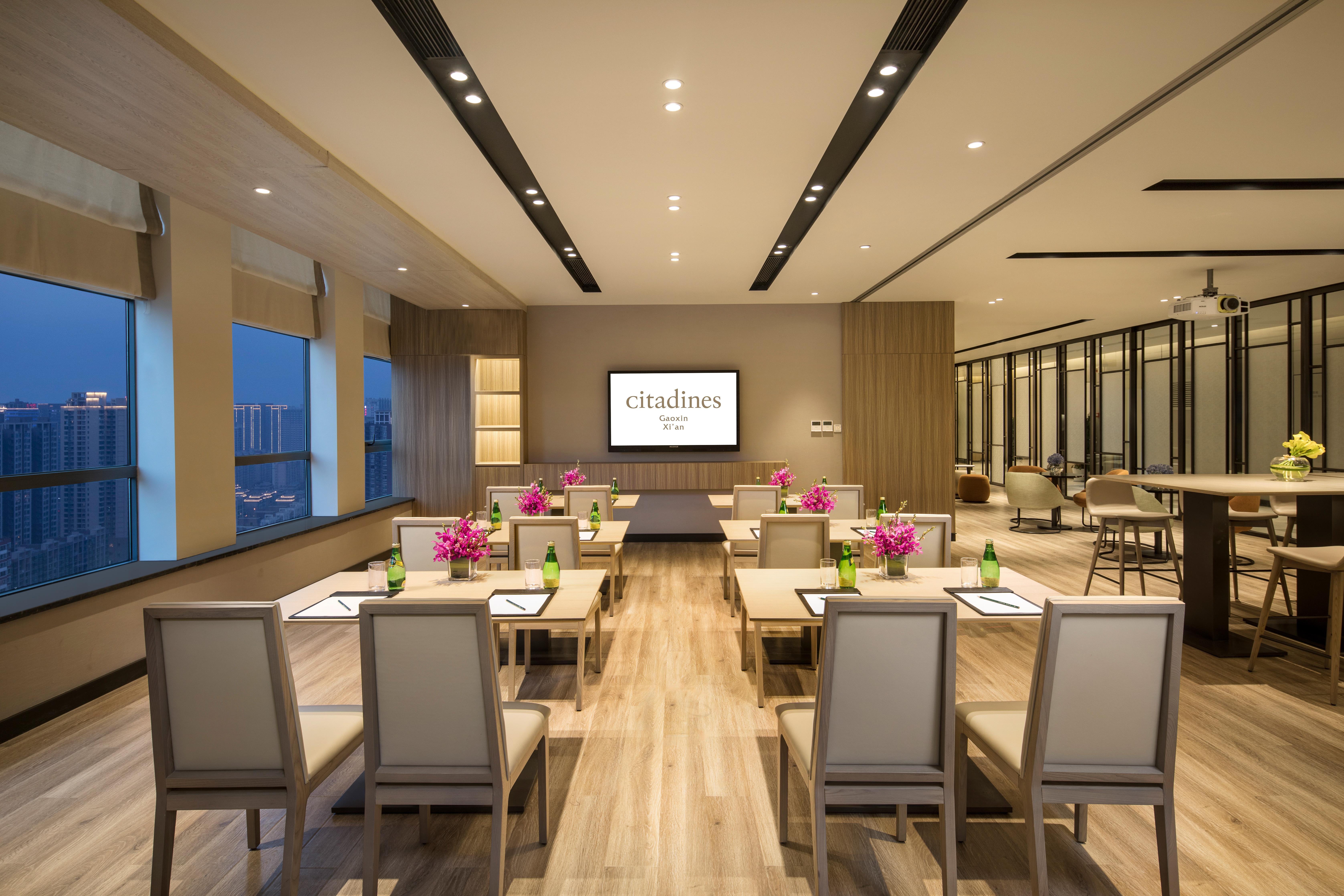 Citadines Gaoxin Xi'An Aparthotel Hszian Kültér fotó